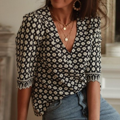 As Pretty As You Are Embroidered Blouse