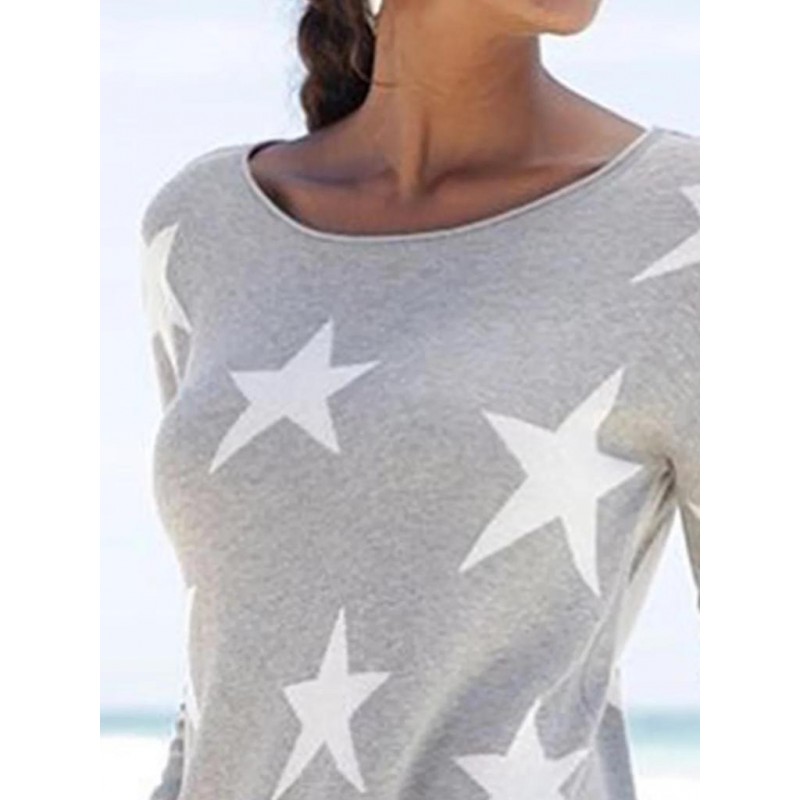 Comfy Crew Neck Long Sleeve Top