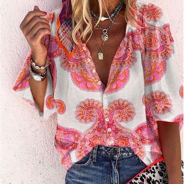 Daily Special Paisley Print Blouse