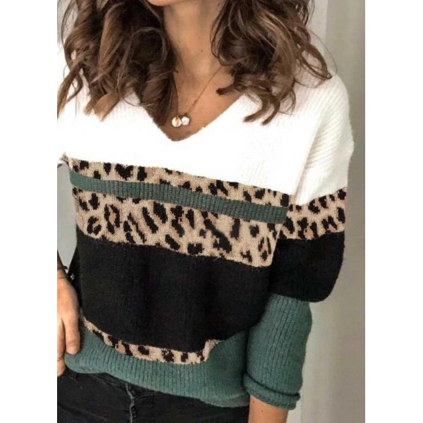 Fiercely Fashionable Colorblock Sweater