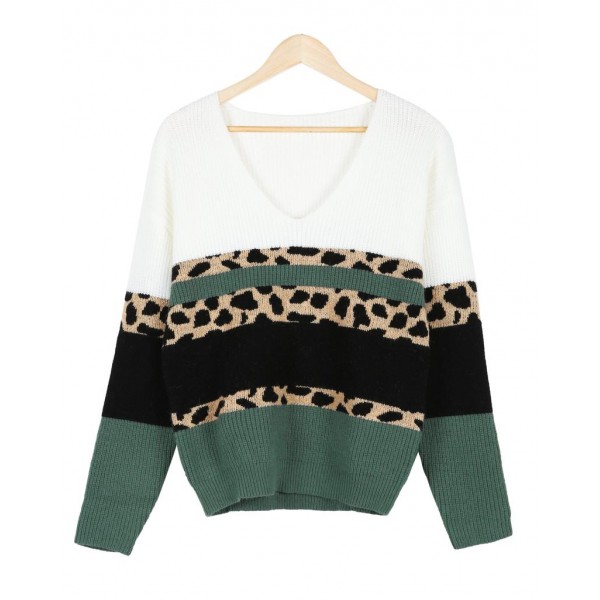 Fiercely Fashionable Colorblock Sweater