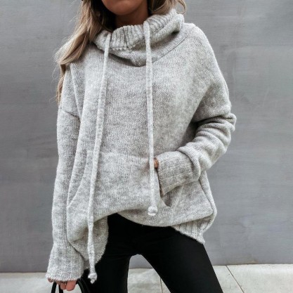 Get Comfortable Grey Sweatshirt