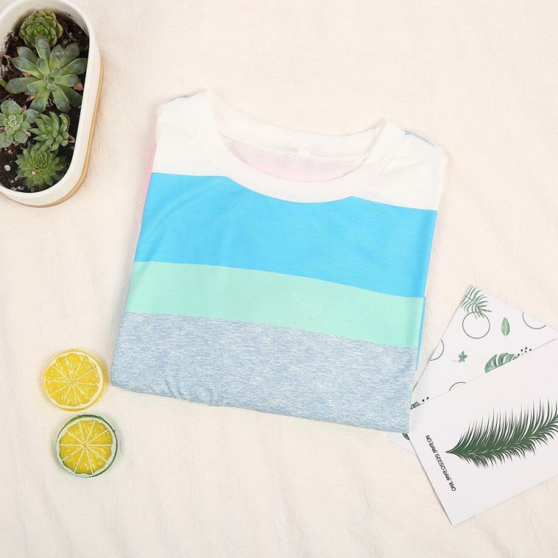 Multicolor Striped Long Sleeve Top