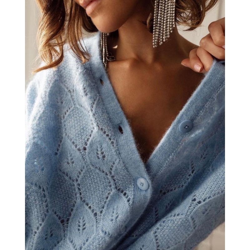 Sensual Healing Blue Cardigan