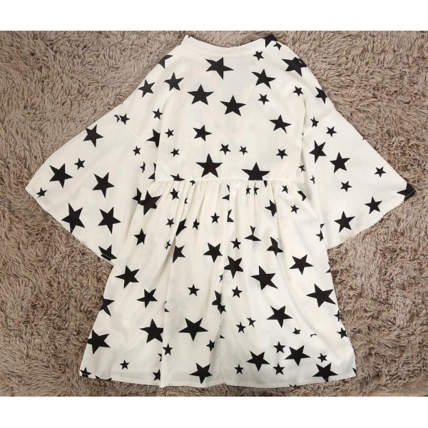 Star Printed Cover-up Dress