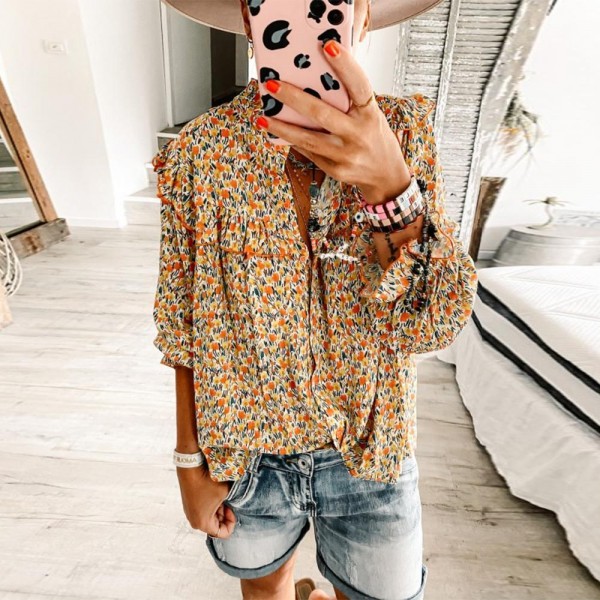 Sweetest Dreams Floral Print Blouse