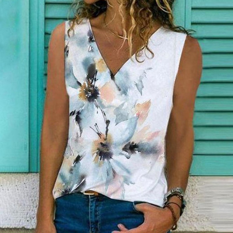 Natural Beauty Floral Print Top