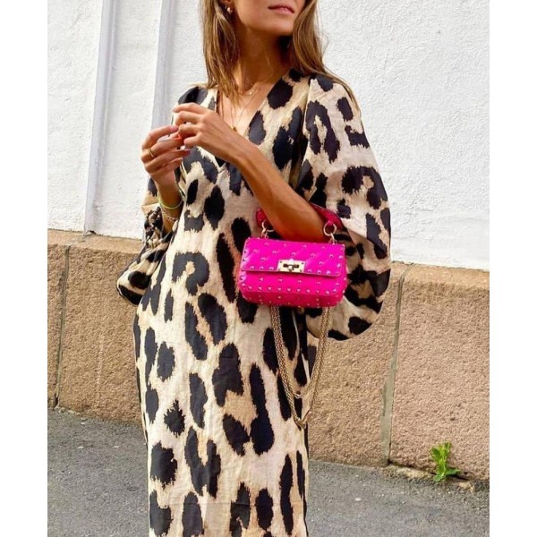 Wild Woman Leopard Print Dress