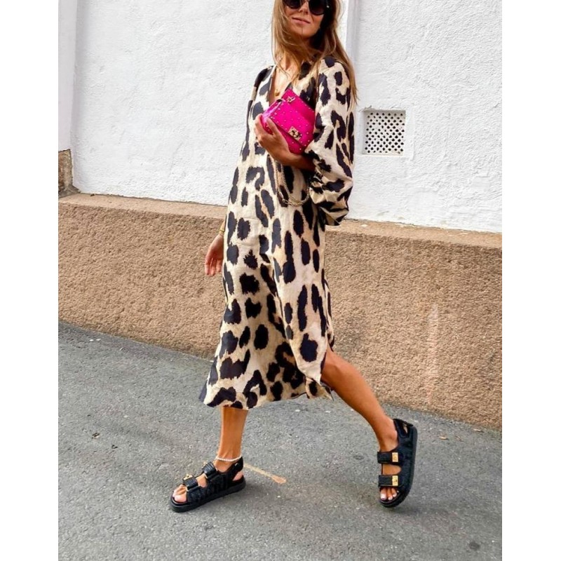 Wild Woman Leopard Print Dress