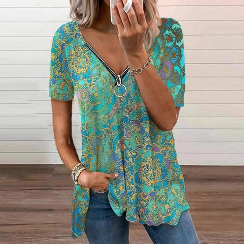 Bright Boost Printed Top