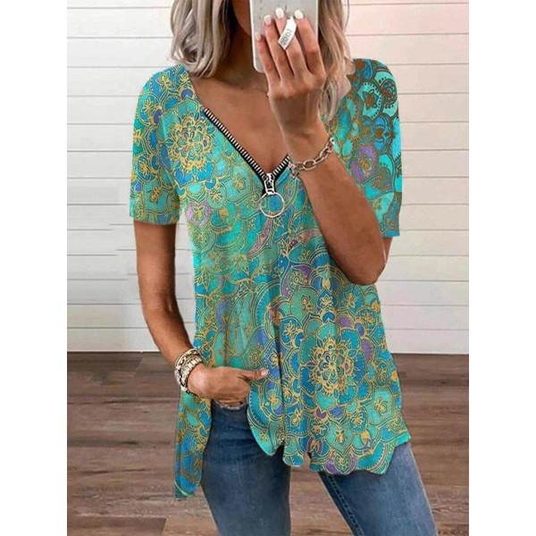 Bright Boost Printed Top