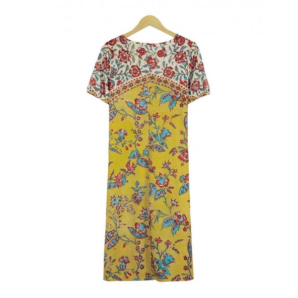 Be a Doll Floral Print Dress