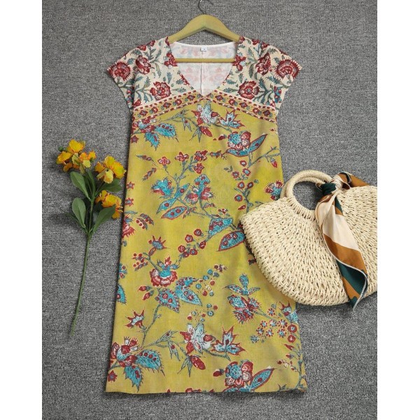 Mysterious Sleeveless Print Mini Dress