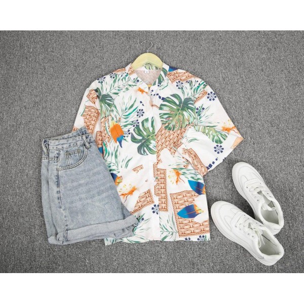 Attractive Printed 3/4 Sleeve Shirt