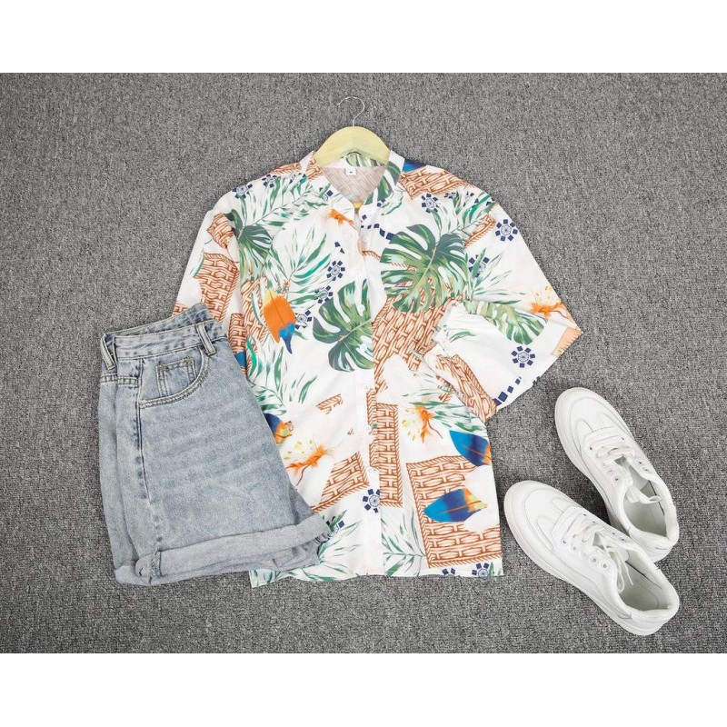 Attractive Printed 3/4 Sleeve Shirt