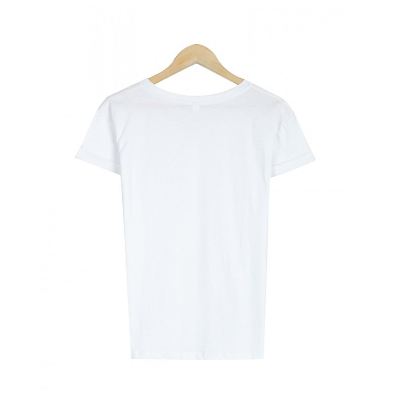 Basic Plain Short Sleeve Top