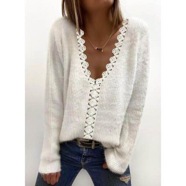 Comfy Plain Long Sleeve Top