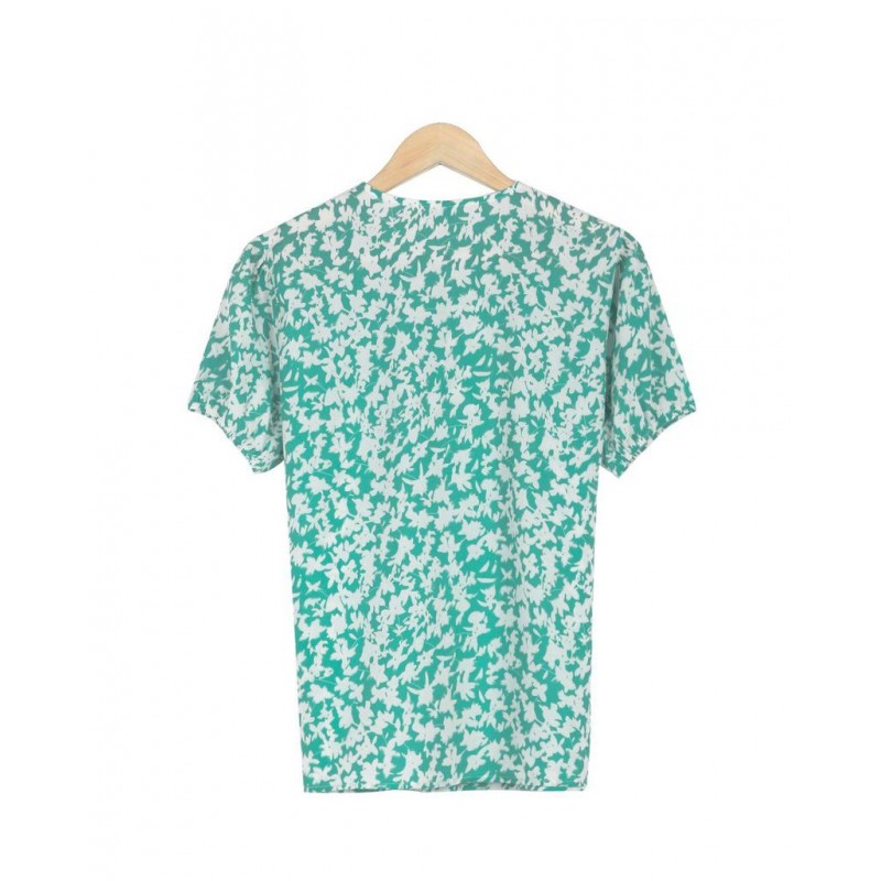 Fresh Print Short Sleeve Top