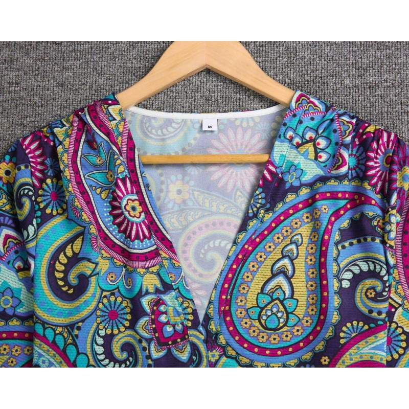 Groovy Girl Paisley Print Dress