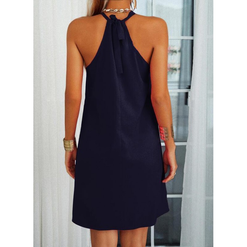 Make Your Moment Halter Dress