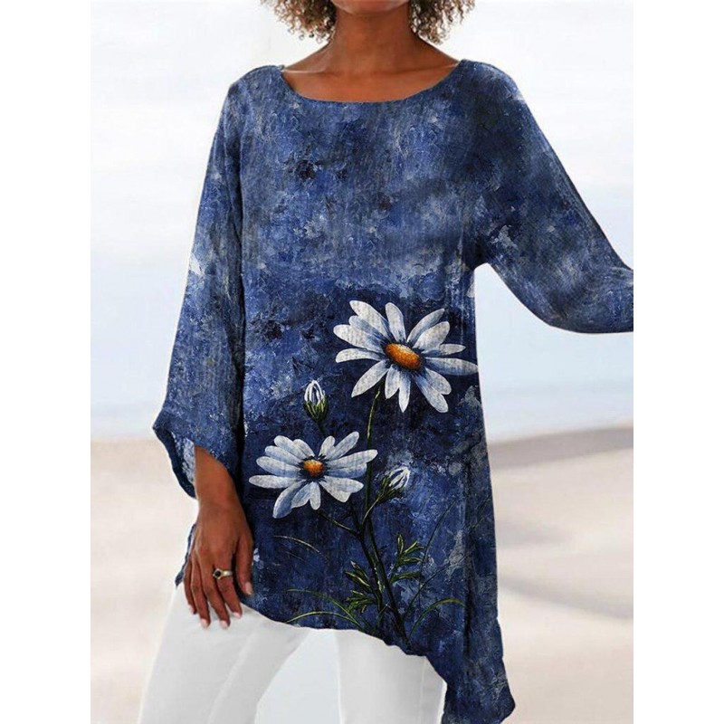 Beautiful Floral Long Sleeve Top