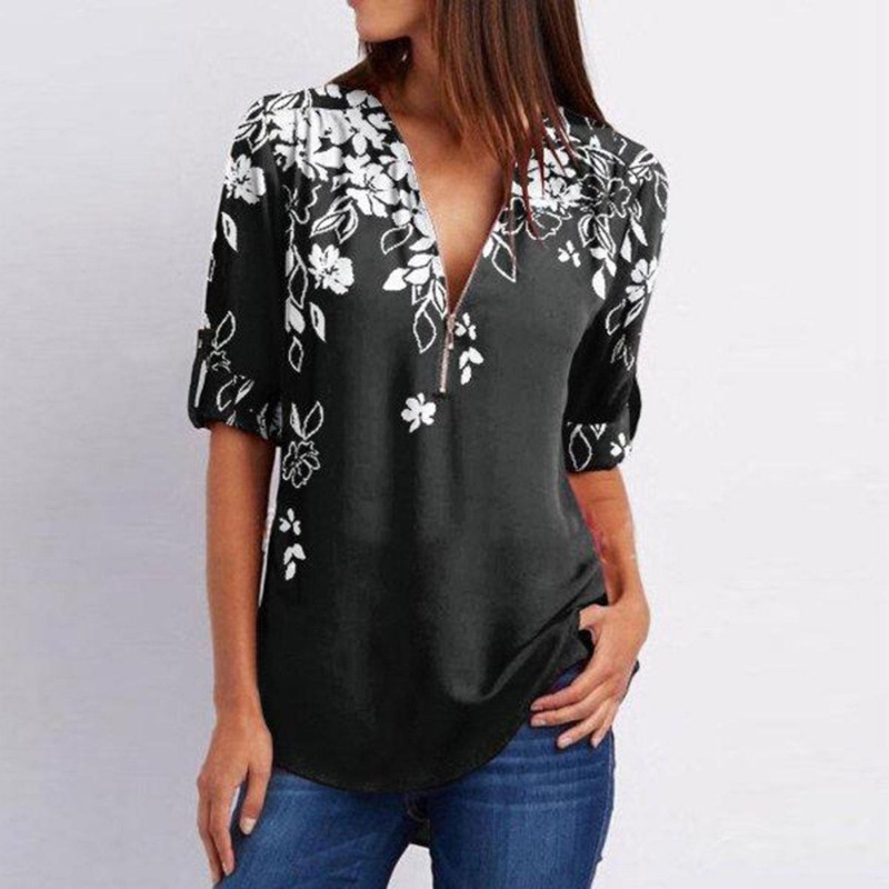 Cool Print Short Sleeve Top