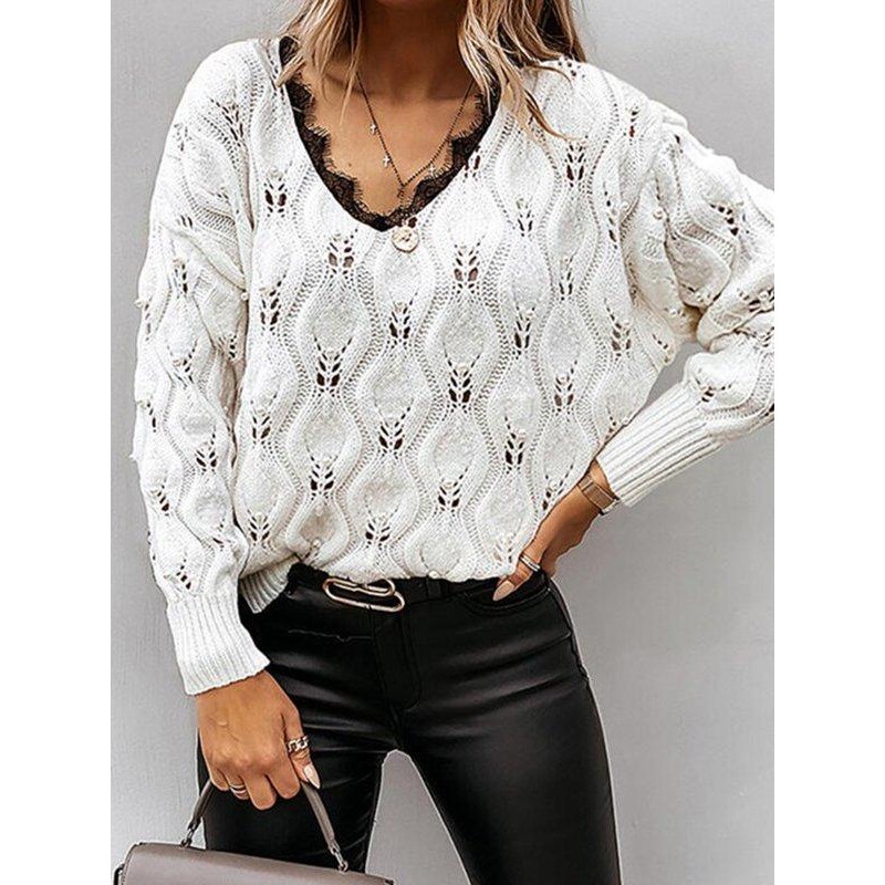 Chic Plain Long Sleeve Top