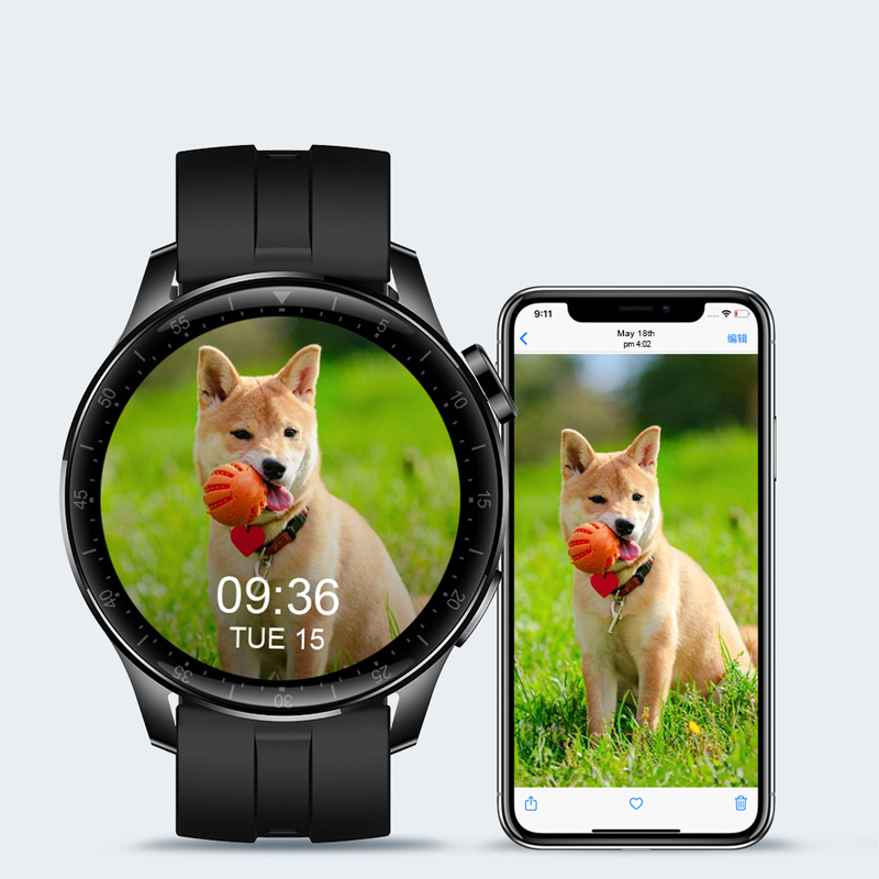 Multifunctional Smart Watch with Round Dial